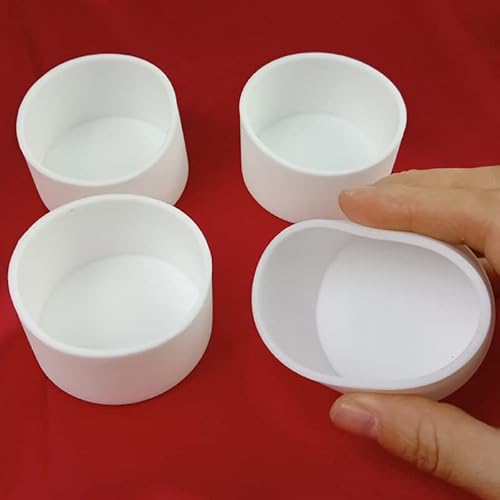 XIAOGYYE Silikon-Endkappen, 5 Stück, Maschinenschutzabdeckung, Rohr, Rund, Dichtungsstreifen, Acryl Rohrabdeckung 42 Mm 45 Mm 50 Mm 60 Mm 70 Mm 80 Mm/White/a 66.5Mm von XIAOGYYE