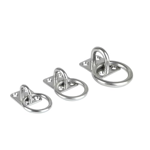 XIAOGYYE U-Type Screw, Pad Eye Plate Nail Hook And Loop U-Shaped Sail Shade,For Wall Ceiling Hammock Hook/Square M8 XIAOGYYE U-Type Screw, Pad Eye Plate Nail Hook And Loop U-Shaped Sail Shade,For Wall Ceiling Hammock Hook/Square M8 von XIAOGYYE
