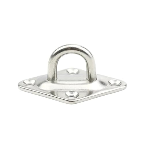 XIAOGYYE U-Type Screw, Stainless Steel 304 Fixing Pad Eye Plate Deck Door Buckle Nail Wall Hook Ceiling Mounting Hook/Diamond/12Mm XIAOGYYE U-Type Screw, Stainless Steel 304 Fixing Pad Eye Plate Deck Door Buckle Nail Wall Hook Ceiling Mounting Hook/Diamond/12Mm von XIAOGYYE