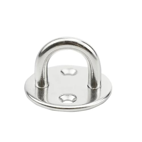 XIAOGYYE U-Type Screw, Stainless Steel 304 Fixing Pad Eye Plate Deck Door Buckle Nail Wall Hook Ceiling Mounting Hook/Round/10Mm XIAOGYYE U-Type Screw, Stainless Steel 304 Fixing Pad Eye Plate Deck Door Buckle Nail Wall Hook Ceiling Mounting Hook/Round/10Mm von XIAOGYYE