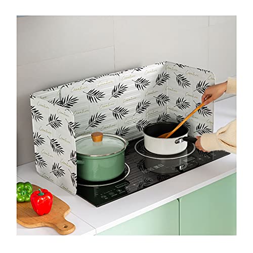 XIAOHUISP Anti Splatter 2 stücke Öl Splash Guard Board Aluminiumfolie Öl Splatter Schild Guard Öl Barrier Herd Kochen Antispritzen Öl Schalkelle Küche Kochen Spritzschutz von XIAOHUISP