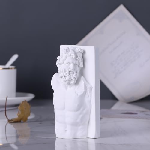 XIAOMAGG Harzbüste Figur Statue Western Art Classic Works Bücherregal Dekoration Home Decor 6 Stile verfügbar (Laokoon) von XIAOMAGG