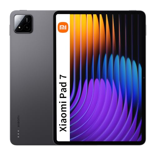 XIAOMI Pad 7, 11,2 Zoll Tablet, 8 + 256 GB, Schwarz, 8850 mAh Akku, 45 W Turbo Charging, HyperAI (Ladegerät inklusive) von XIAOMI