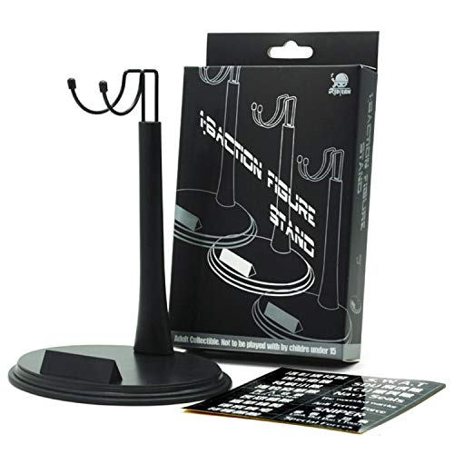 XIAONAN 1 STÜCK Figurenständer Figure Stand 1/6 12 Zoll Modellständer Schwarz Halter Unterstützung Base Halterung zum Modell Aktion Figure Base Anzeige Stand U Type - Abnehmbar Einstellbar Höhe von XIAONAN