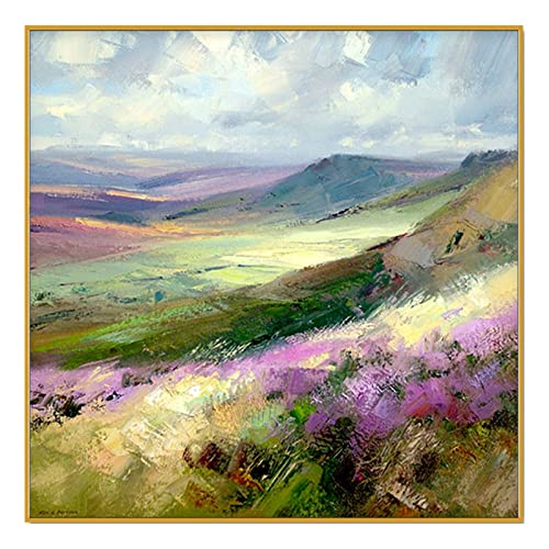 XIAONI Handgemalte Acrylbilder Abstrakt,Moderne Abstrakte Coole Gemälde Berglandschaft Handgemalte Rahmenlose Strukturierte Kunstwerke Horizontale Wandkunstleinwand Für Wohnzimmer Flur,40X40Cm(16X16 XIAONI Handgemalte Acrylbilder Abstrakt,Moderne Abstrakte Coole Gemälde Berglandschaft Handgemalte Rahmenlose Strukturierte Kunstwerke Horizontale Wandkunstleinwand Für Wohnzimmer Flur,40X40Cm(16X16 von XIAONI