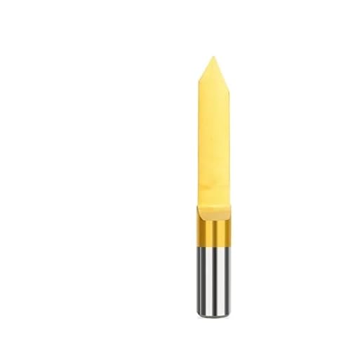 1 stücke 4mm Schaft PCB Carving Bit V Form PCB Gravur Bit Cutter Titan Beschichtet Hartmetall Fräser CNC router Bit(4x0.3x60D) von XIAONIYI