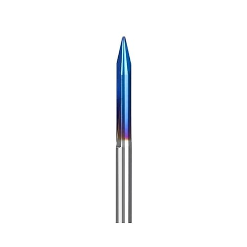 Gravur Bit CNC Router Carving Bit 4mm Schaft 15-30 Grad V Bit CNC Fräser Hartmetall-schaftfräser for Holz Fräser(4x0.3x20mm) von XIAONIYI