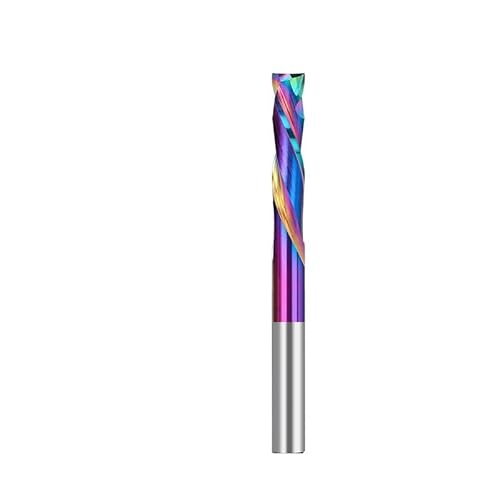 Kompression Fräsen Bit Zwei Flöten UP Und DOWN Cutter 3,175-10mm Hartmetall-schaftfräser for Holz Fräsen Werkzeug CNC Router Bit(8x8x35x85mm) von XIAONIYI