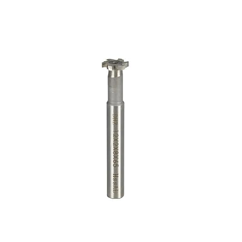 T Slot Fräser 8-20mm HSS Schaftfräser for Metall HSS Woodruff Key Sitz Router Bit CNC Maschine fräsen Werkzeug Router Bit(18x6x10x65L) von XIAONIYI