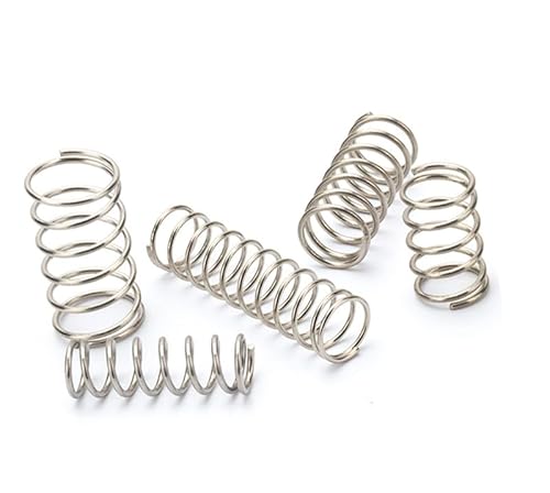 XIAONIYI 10PCS 0,8mm Rotor Druckfeder Komprimierte Feder Große Und Kleine Frühling Linie Durchmesser Außen Durchmesser 17-20mm(55mm,19mm) von XIAONIYI