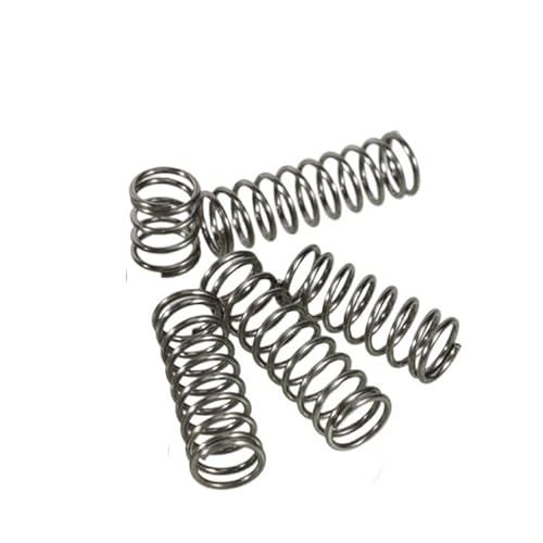 XIAONIYI 5/10 Stück 65 Mn Stahldraht, Durchmesser 1,5 mm, Rotorrücklauf, Kompressionsentlastungsdruck, Federstahl(100mm (5Pcs),11mm) von XIAONIYI