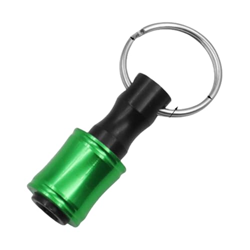 1/4 Zoll Hexagonaler Shank Stahlschraubendreher Bithalter Schneller Änderungen Verlängerungsstange Keychain Drill Bit Sockeladapter Werkzeug Keychain Shank Sockeladapter von XIAOQENAN