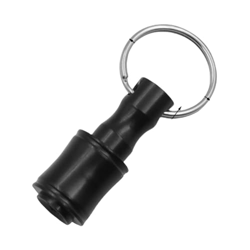 1/4 Zoll Hexagonaler Shank Stahlschraubendreher Bithalter Schneller Änderungen Verlängerungsstange Keychain Drill Bit Sockeladapter Werkzeug Keychain Shank Sockeladapter von XIAOQENAN