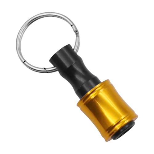 1/4 Zoll Hexagonaler Shank Stahlschraubendreher Bithalter Schneller Änderungen Verlängerungsstange Keychain Drill Bit Sockeladapter Werkzeug Keychain Shank Sockeladapter von XIAOQENAN