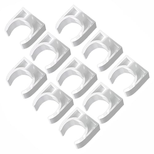 10 Pcs Wasserrohrklemme Clip Fix Clip Wasserrohr Schlauchschläuche Unterstützer Befestigungshügel Mehrzweckverschluss von XIAOQENAN