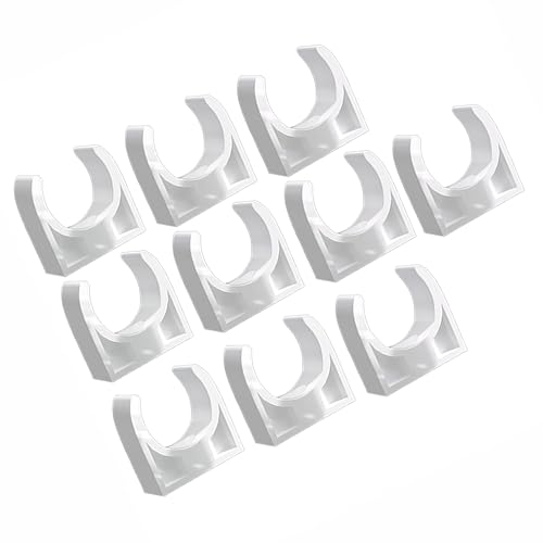 10 Pcs Wasserrohrklemme Clip Fix Clip Wasserrohr Schlauchschläuche Unterstützer Befestigungshügel Mehrzweckverschluss von XIAOQENAN