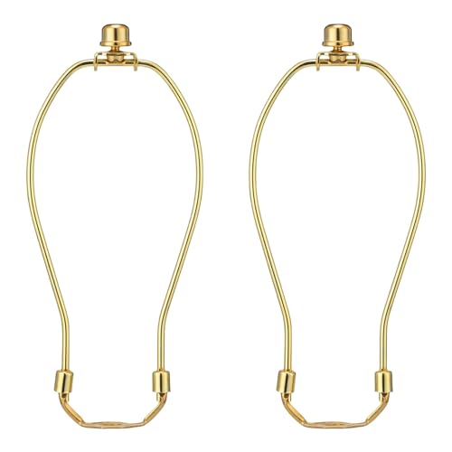 2 Pack Fashion Harp Halterung Lampenschirme Halbschatten Farbton Harphalter Halterung Lampshades Hardware Textur Lampen Farbton Harfen von XIAOQENAN