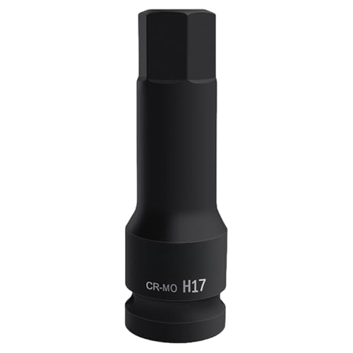 22mm Hexadezimalbit Sockel 1/2 Zoll Antriebe Stahlphosphat Schwarzes Finish Für Automechanik Und Reparaturarbeiten Bit Sockel von XIAOQENAN