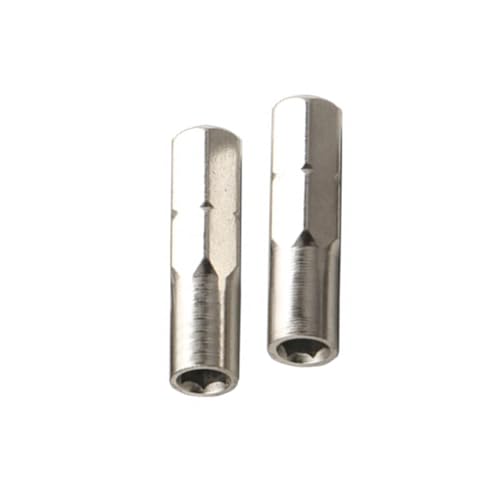 2pcs Hohe Leistungen 6 35 Mm Bis 4 Mm Mit Magnetgipsschraubendreher Bitadapter Werkzeug Zum Verbesserung Des Effizienzschraubendrehers Adapter von XIAOQENAN
