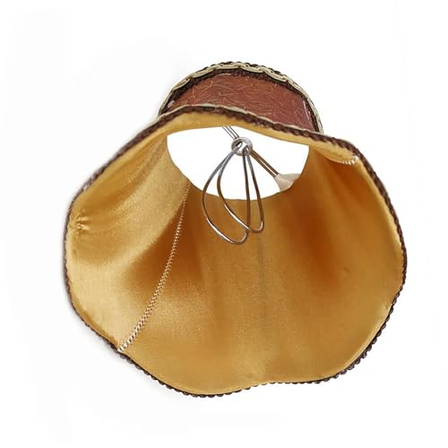 3 Packlampenschatten Clip Auf Lampenschattenstoff Textur Weiche Beleuchtung Dekore Elegante Beleuchtungszubehör Stoff Leichter Schatten von XIAOQENAN
