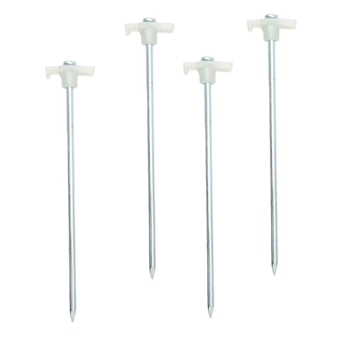 4LOTS Zeltstifte Beach Zeltstifte Überdachungsspiralen Durlility Stakes Für Picknicks Und Outdoor Aktivität Haltbarkeit. von XIAOQENAN