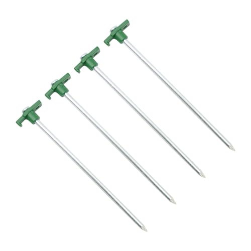 4LOTS Zeltstifte Beach Zeltstifte Überdachungsspiralen Durlility Stakes Für Picknicks Und Outdoor Aktivität Haltbarkeit. von XIAOQENAN