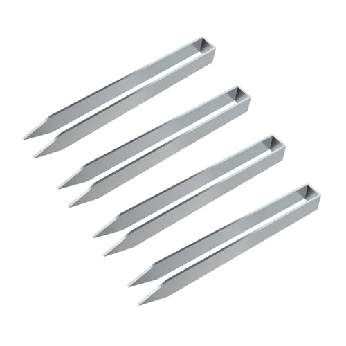 4pcs Bogenform Form Trampoline Stakes Verzinkte Stahl Bodenanker von XIAOQENAN