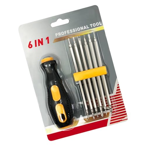 6 In 1 Doppelkopf Magnetisch Multifunktionales Haushaltsschraubendreher Set Für Reparatur Und Handwerksprojekte Für Haushaltselektronik. Professionelles Reparaturwerkzeug von XIAOQENAN