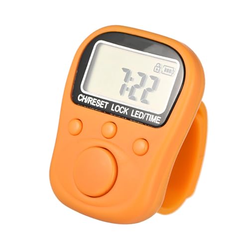 7 Kanal Mehrfacher Aufgaben Digitales Zählerhandbuch Mit Einstellbaren Ringen Und Langjähriger Batterie Für Die Ereignisverfolgung Stabiler ABS Fitness Clicker von XIAOQENAN