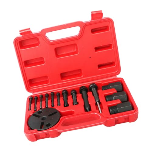 Automatische AC Kompressor Service Tool Genauigkeit Kupplungen Entfernung Set Resistant Legierung Mit Tragbarem Tragetfall Auto Klimaanlage Demontage Festgelegt von XIAOQENAN