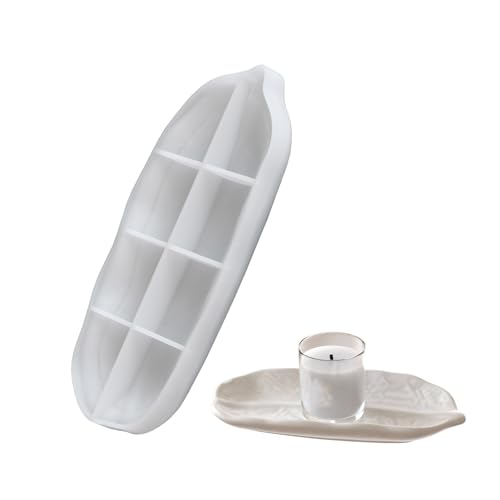 Blattplattenschalenhandwerk Von Sicherem Flexibles Silikon Geeignetes Accessoire Für Cafés Familienereignis Und Catering Services Dekorative Tablettform von XIAOQENAN