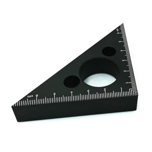 Dreiecke Messwerkzeug Rechtwinkel Lineal Legierung Metall 90/45 Grad Prospractor Tragbares Aluminium Carpenter Square Professioneller Tischtischtischtöne Quadrat Dreiecke Messwerkzeug Rechtwinkel Lineal Legierung Metall 90/45 Grad Prospractor Tragbares Aluminium Carpenter Square Professioneller Tischtischtischtöne Quadrat von XIAOQENAN