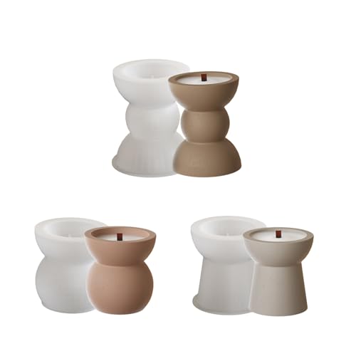 Flexible Robuste Silikonform Mode Accessoire Für Die Herstellung Einzigartiger Rund Geformter Kerzen Und Wohndekorationen Einfacher Freisetzung Kerzenform Flexible Robuste Silikonform Mode Accessoire Für Die Herstellung Einzigartiger Rund Geformter Kerzen Und Wohndekorationen Einfacher Freisetzung Kerzenform von XIAOQENAN