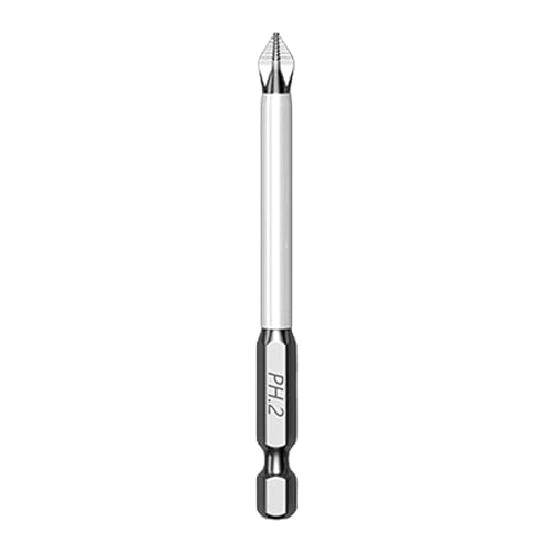 Hochfestigkeit Magnetische Elektrische Schraubendreher Bit Hexadezimal Schaft Verlängerte Kreuze Bit Für Enge Raum Vielseitigkeit Bohraufgabe Magnetische Elektrometerschraubendreher Shank Kit Kit von XIAOQENAN