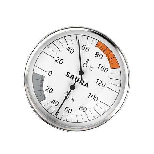 Innensauna Hygrometer Doppelzwöhnungsvorrichtung Für Präzise Temperatur Und Feuchtigkeitsmessung In Raumsauna Thermometern von XIAOQENAN