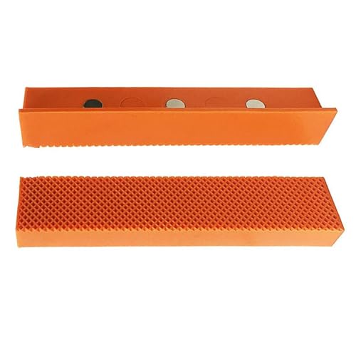 Magnetische Schraubstock Kiefer Liner Kissen Liner Für Professionelle Techniker Verbessern Die Haltbarkeit Sicheres Werkstückhandling 2pcs Mehrzweckstreifenbefestigungen von XIAOQENAN