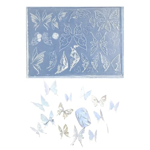 Mehrzweck Nägel Kunstvorlage Werkzeug Schmetterling Silikon Schimmelpege Schnitzvorlagen Für Enthusiasten Komplizierter Nageldesign Form Mehrzweck Nägel Kunstvorlage Werkzeug Schmetterling Silikon Schimmelpege Schnitzvorlagen Für Enthusiasten Komplizierter Nageldesign Form von XIAOQENAN