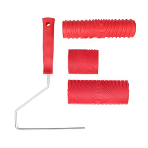 Multi Oberflächen Dekoratives Rollenwerkzeug Mit Realistischen Holzkörnern Wirkung Für Wandtür Und Möbel Wandmalerei Werkzeug Gummiholzkörner Roller Multi Oberflächen Dekoratives Rollenwerkzeug Mit Realistischen Holzkörnern Wirkung Für Wandtür Und Möbel Wandmalerei Werkzeug Gummiholzkörner Roller von XIAOQENAN