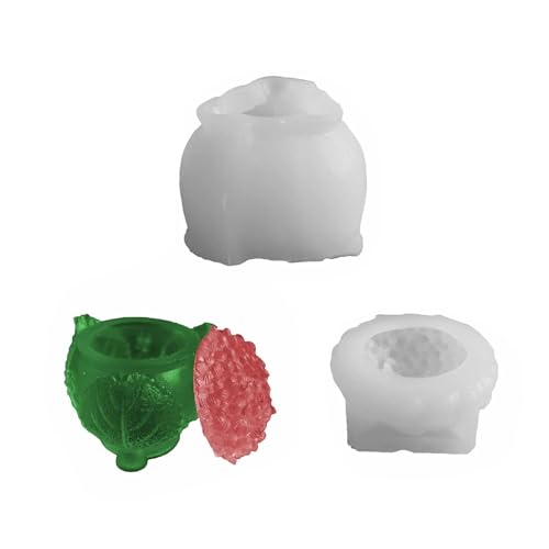 Multi Zweck Silikon Lagerbehälterform Für Harzblatt Design Handwerksprojekte Und Dekoratives Ornamentblatt Design Silikonform Für Pflanzen von XIAOQENAN