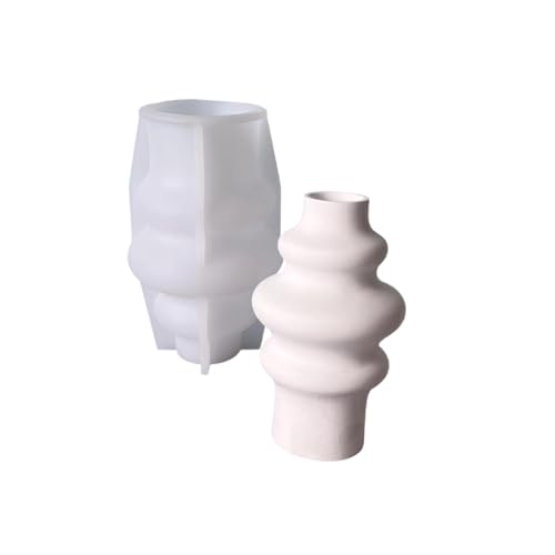 Packung Von 2 Spiralen Vase Formen Und Handwerkstools Lebensmittelqualität Silikonvase Formen Für Blumenarrangement Und Handwerksprojekte Multi Purpose von XIAOQENAN