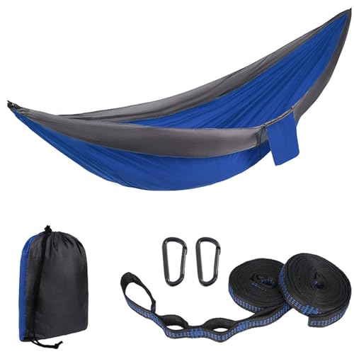 Praktische Reise Hängematte Strand Hängematte Mit Hoher Kapazität Rucksack Nylon Textur Perfekt Für Camping Beach Für Reisen von XIAOQENAN