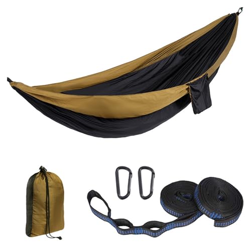 Praktische Reise Hängematte Strand Hängematte Mit Hoher Kapazität Rucksack Nylon Textur Perfekt Für Camping Beach Für Reisen von XIAOQENAN