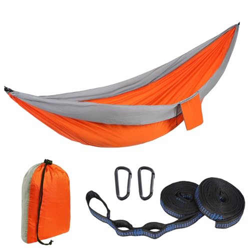 Praktische Reise Hängematte Strand Hängematte Mit Hoher Kapazität Rucksack Nylon Textur Perfekt Für Camping Beach Für Reisen von XIAOQENAN