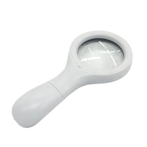 Praktisches Lupeglas Mit Eingebautem 3 LED Licht 10x Zoom Für Senior Book Reading Kids Beobachtung Lesenhilfe Mit Folienschalter von XIAOQENAN