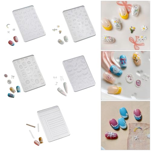 Professionelle Nägel Schimmel Silicon Stamper Mit Realistischem Blumenspitzen Mehrzweckwerkzeug Für Schönheitsprojekte Modische Nagelkunst Silikonzubehör Professionelle Nägel Schimmel Silicon Stamper Mit Realistischem Blumenspitzen Mehrzweckwerkzeug Für Schönheitsprojekte Modische Nagelkunst Silikonzubehör von XIAOQENAN