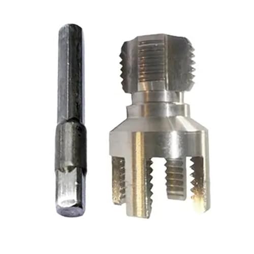 Rohrgewindewerkzeug Interner Externer Hahnsatz Sechseck Schaft Für 1/2 "3/4" Sanitäransatzansatzkohlenstoffstahldraht Setter Geeignet von XIAOQENAN