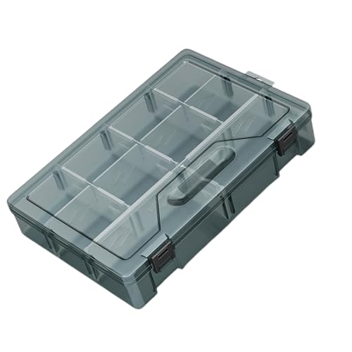 Schraubenspeicher Mülleimer Multi Fach Organisatoren Box Für Schrauben Kleine Teile Kunststoff Hardware Schmuck Aufbewahrungskoffer Garagenbox von XIAOQENAN