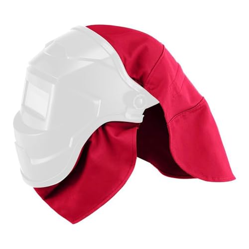 Schweißer Helme Abdeckungen Und Nackenlätzchen Mit Hitzesicherung Mit Hitzebeständigem Ledertuch Ergonomisches Design Für Schweißaufgaben Hohe Temperaturen Schweißabdeckungen von XIAOQENAN
