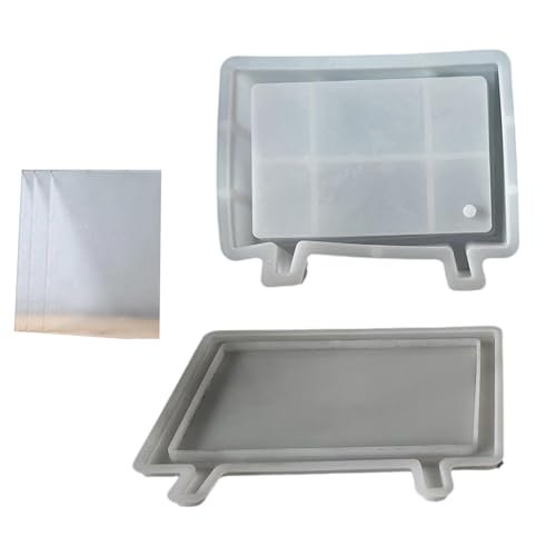 Silikonharzform Für Handgefertigte Rechteckige Aufbewahrung Box Desktop Dekoration Basteln Schimmel Schmuck Schmuck Herstellung Werkzeug Handgefertigte Schmuckaufbewahrungsformen von XIAOQENAN