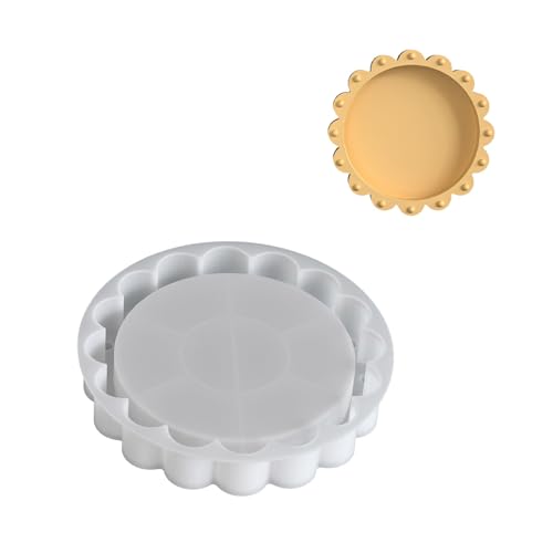 Silikonschmuckschale Schimmelpilzform Für Handgefertigtes Harzhandwerk Mit Spitzenperlen Design Harzschmuckform Silikonschmuckschale Schimmelpilzform Für Handgefertigtes Harzhandwerk Mit Spitzenperlen Design Harzschmuckform von XIAOQENAN